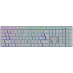 CANYON keyboard HKB-W11 UK/US RGB Dual Mode Wireless Grey