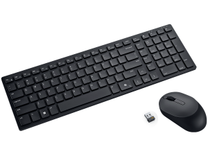 Dell Silent Keyboard and Mouse - KM555 - US International (QWERTY)