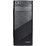 Chassis FC-F61A, ATX, 7 slots, 1 X 5.25", 2 X 3.5" H.D., 2 X 2.5", 2 x USB 3.0, 1 X Type C / 1 x AUDIO /, PSU 550W 12 sm, 20+4pin, Black