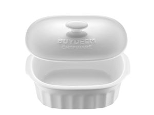 BUYDEEM Ceramic Cocotte 2 L, model CT1005, color White
