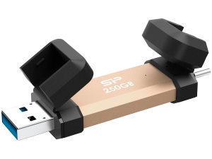 Silicon Power UC3S72 250GB, USB3.2 Gen2,DS72, Gold