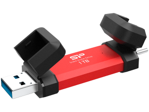 Silicon Power UC3S72 1TB, USB3.2 Gen2,DS72, Red