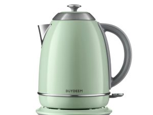 BUYDEEM Electric Kettle, model K640E, color Cozy Greenish, EU