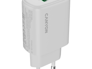 CANYON charger OnCharge 250 25W 1xPD 1xQC EU White