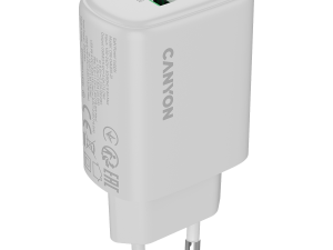CANYON charger OnCharge 200 20W 1xPD 1xQC EU White