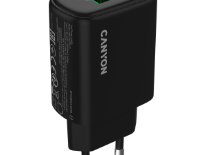 CANYON charger OnCharge 250 25W 1xPD 1xQC EU Black