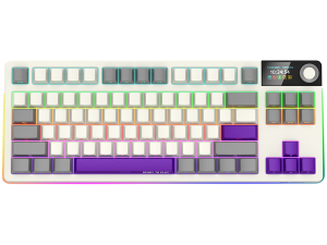 LORGAR KBP70TKLW, Wireless TKL Mechanical Gaming Keyboard Pro, Beige, EN layout