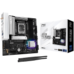 ASROCK MB Desktop B860M Pro Rs Wi-fi, S.1851, 4x DDR5, 1x PCIe 5.0 x16, 1x PCIe 4.0 x4, 1x Blazing M.2, 2x Hyper M.2, 4x SATA3, 2x USB-C, 8x USB 3.2, 6x USB 2.0, 1x RJ-45 2.5GB Lan, 802.11axe Wi-Fi 6E + Bluetooth 5.3, ATX