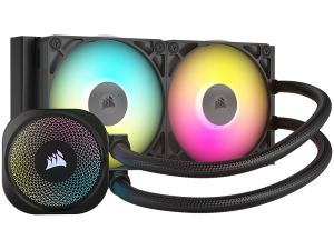 CORSAIR iCUE LINK TITAN 240 RX RGB AIO, 240mm Radiator, Liquid CPU Cooler