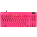 LOGITECH G PRO X TKL RAPID Gaming Keyboard - MAGENTA - US INT'L - USB - EMEA28i-935 - LINEAR