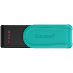 Kingston  128GB Portable USB 3.2 Gen 1 DataTraveler Exodia S (Black/Turquoise)