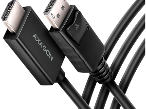 AXAGON RVD-HI20C2 DisplayPort - HDMI 2.0 cable 1.8m 4K/60Hz