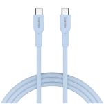 CANYON cable OnWire 60CL C-C 60W COLOR Braided 1m Light Blue