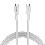 CANYON cable OnWire 60CL C-C 60W COLOR Braided 1m White