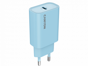 CANYON charger OnCharge 30CL Max Power 30W 1xPD EU Light Blue