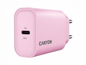 CANYON charger OnCharge 30CL Max Power 30W 1xPD EU Pink