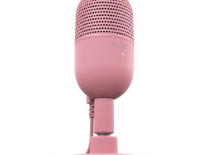 Razer Seiren V3 Mini - Quartz Pink, Ultra-compact Streaming Microphone