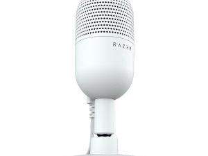 Razer Seiren V3 Mini - White, Ultra-compact Streaming Microphone