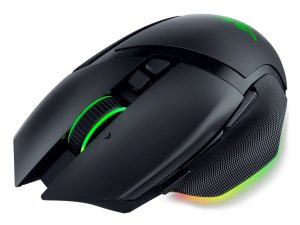Razer Basilisk V3 Pro - Ergonomic Wireless Gaming Mouse, Razer HyperSpeed Wireless, Bluetooth, Speedflex Cable USB Type C, Razer Chroma RGB, Focus Pro 30K Optical Sensor, 30000DPI,  Optical Mouse Switches Gen-3, 4-way Razer HyperScroll tilt wheel