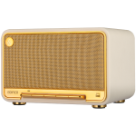 Edifier D32 2.1 Speaker, BT V5.3, Wi-Fi, AUX, USB-C, 1x 4-inch Midrange Driver, 2x 1-inch Tweeters, 60W (RMS), White