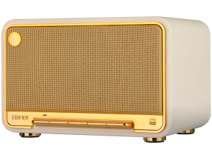 Edifier D32 2.1 Speaker, BT V5.3, Wi-Fi, AUX, USB-C, 1x 4-inch Midrange Driver, 2x 1-inch Tweeters, 60W (RMS), White
