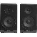 Edifier R33BT 2.0 Bookshelf Speakers, BT V5.0, AUX, 0.5-inch Tweeters, 3.5-inch Drivers, 10W (RMS), Control Buttons, Black