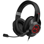 Edifier G2 II USB Gaming Headset, 50mm drivers, Virtual 7.1 Surround, RGB lighting, Noise-Canceling Microphone, Black