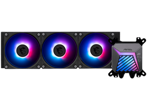 MSI MAG CORELIQUID A15 360, 3x120mm Pre-installed ARGB Daisy Chain Fans, Adjustable Offset Kit, Replacable Top Cover, Copper Base Intel LGA 1700/1851, AMD AM5/AM4, 3Y Warranty