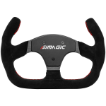 SIMAGIC C-Shaped Steering wheel without HUB, 325mm, Suede. S406