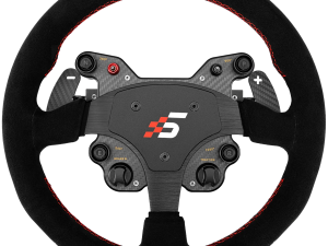 SIMAGIC GT1 Round Steering Wheel, Shifter Paddles, Suede| QR70 Included. S210