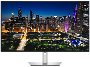 Monitor LED Dell U3225QE, 31.5", 4K UHD 3840x2160, 16:9, 120Hz, IPS, Flicker, 450 cd/m2, 3000:1, 178/178, 8ms/5ms, HDMI, DP, USB-C, Thunderbolt Hub, RJ45, KVM, Audio-out, Height, Pivot, Tilt, Swivel