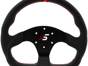 SIMAGIC D-Shaped Steering wheel without HUB, 325mm, Leather. S403