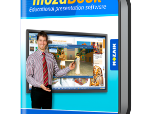 mozaBook CLASSROOM, interactive educational software for teachers, 1 year