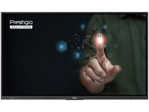 PRESTIGIO SOLUTIONS Multiboard 75" Light Series UHD 4K, Android 13.0, Wi-Fi, 40TP, touch pen