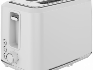 Electric Toaster, white, 220-240V, 50-60Hz, 920-1080W, 2 slots, 3 modes, 7 browning levels