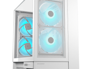 COUGAR OmnyX PC Case, Mid Tower, White