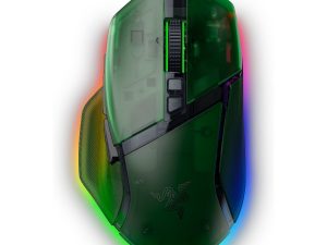 Razer Basilisk V3 Pro 35K Phantom Green Edition, Gaming mouse, Ergonomic Wireless Gaming Mouse, Charging Cable USB Type C, 30000DPI, Optical Mouse Switches Gen-3, 63 g, Focus Pro 30K Optical Sensor