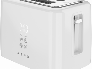 Electric Toaster, White, 220-240V, 50-60Hz, 780-930W, 2 slots, 3 modes, 7 browning levels