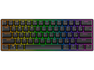 ROYAL KLUDGE RK61 Black Gaming Keyboard Red switch