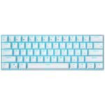 ROYAL KLUDGE RK61 White Gaming Keyboard Red switch