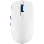 ROYAL KLUDGE M30 White Blue Gaming Mouse PAW 33111K