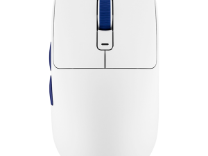 ROYAL KLUDGE M30 White Blue Gaming Mouse PAW 33111K