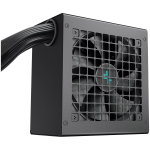 DeepCool PN750-D, 750W, 80 Plus GOLD, ATX12V V3.1, Sleeved Black Cables, 16P 450W Cable, Hydro Bearing, 120mm Fan, 150x140x86mm (W x L x H), OPP/OVP/SCP/OTP/OCP/UVP/SIP/NLO, 10Y, R-PN750D-FC0B-JGEU-V2