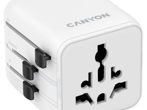 CANYON Travel Adapter OnTour One EU/UK/US/AUS White