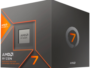 AMD CPU Desktop Ryzen 7 8C/16T 8700G (3.8/5.1GHz Max, 24MB,65W,AM5) with Wraith Stealth Cooler, box