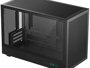 DeepCool CH260, Mini Tower, Mini-ITX, 2xUSB3.0, 1xType-C Gen 2, 1xAudio, Mesh Panel, Black, 2Y, R-CH260-BKNGM0-G-1