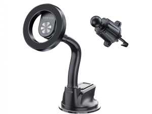 CANYON Magnetic car holder OnGrip 12 suction + air vent Black