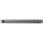 Ubiquiti Layer 3 Etherlighting USW-Pro-XG-24-PoE-EU (16) 10 GbE, (8) 2.5 GbE, and (2) 25G SFP28 ports