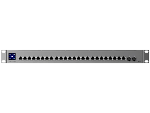 Ubiquiti Layer 3 Etherlighting USW-Pro-XG-24-PoE-EU (16) 10 GbE, (8) 2.5 GbE, and (2) 25G SFP28 ports