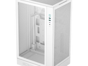 DeepCool CH270 DIGITAL WH, Mini Tower, Mini-ITX/Micro-ATX, 2xUSB3.0, 1xType-C Gen 2, 1xAudio/Mic, Mesh Panel, White, R-CH270-WHNDM0-G-1, 2Y